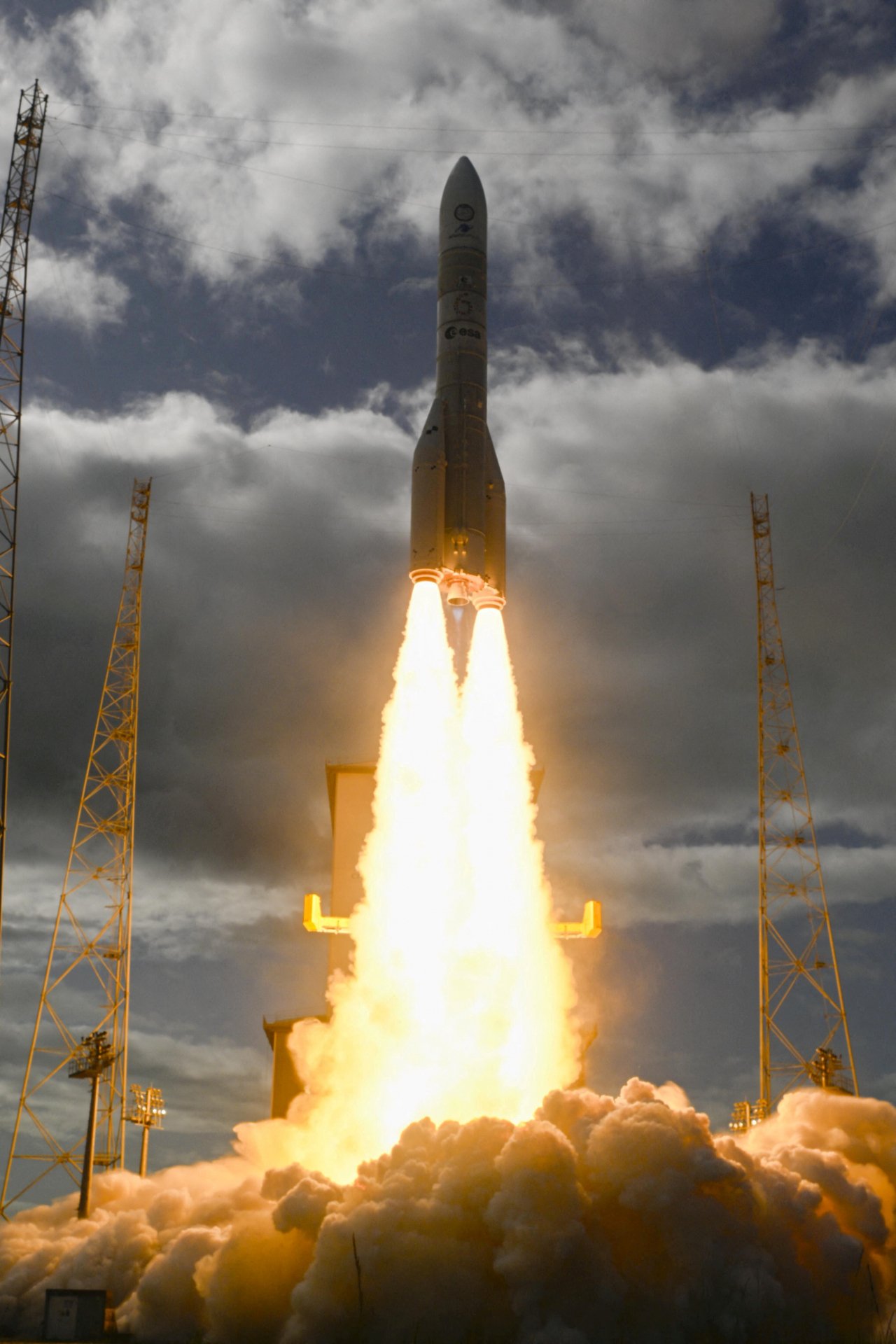 Europe’s new Ariane 6 rocket blasts off for the first time