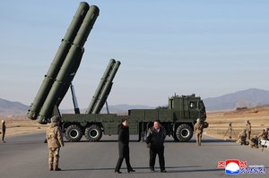 North Korea appears to have built rocket launcher facilities near DMZ: report