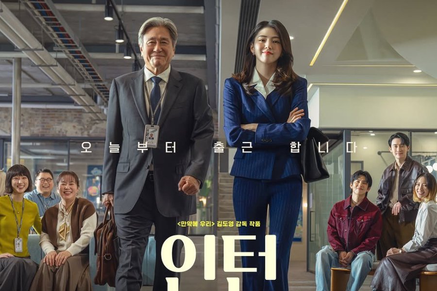 Watch: Choi Min Sik And Han So Hee Lead A Colorful Office Ensemble In New “The Intern” Behind-The-Scenes Video