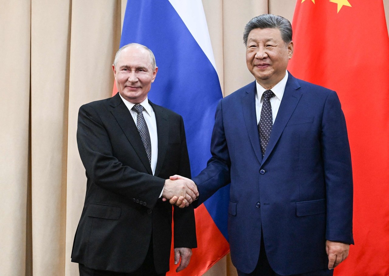 Leaders of China, Russia and India are among heads of state meeting to counter US influence