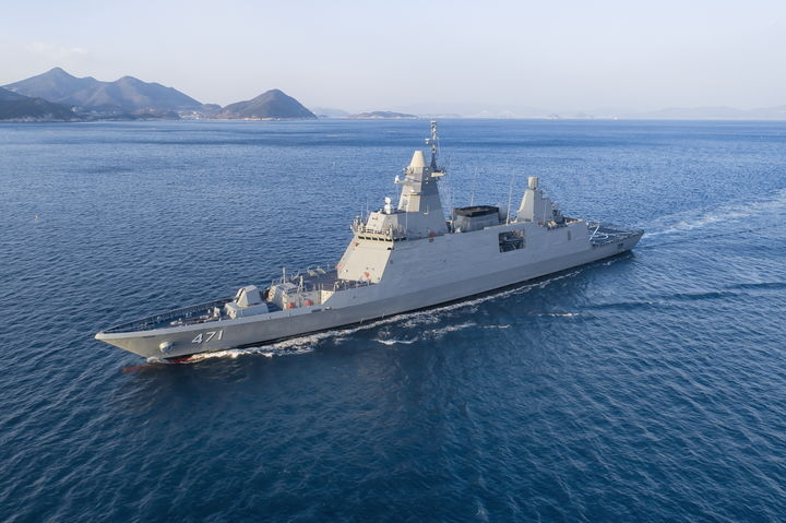 Hanwha Ocean clinches 680 bln-won frigate project from Thai Navy