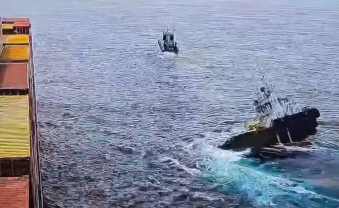 Missing crew member from capsized tugboat found dead 100 km away